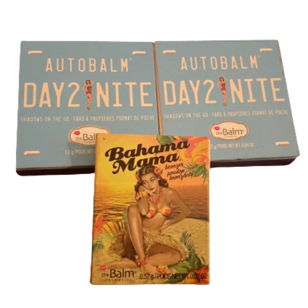 Autobalm Day 2 Night in Wall Street and Bahama Mama Bronzer Travel Size NWOB